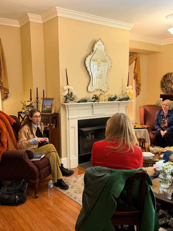 Retreaters in the parlor